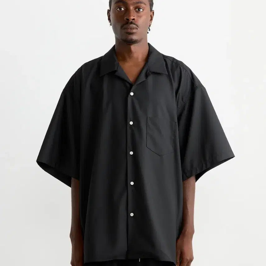 [BUNJANG] Sillage Re-Engineered Over Shirt Black / [새제품] 실라주 Re-Engineered Over Shirt