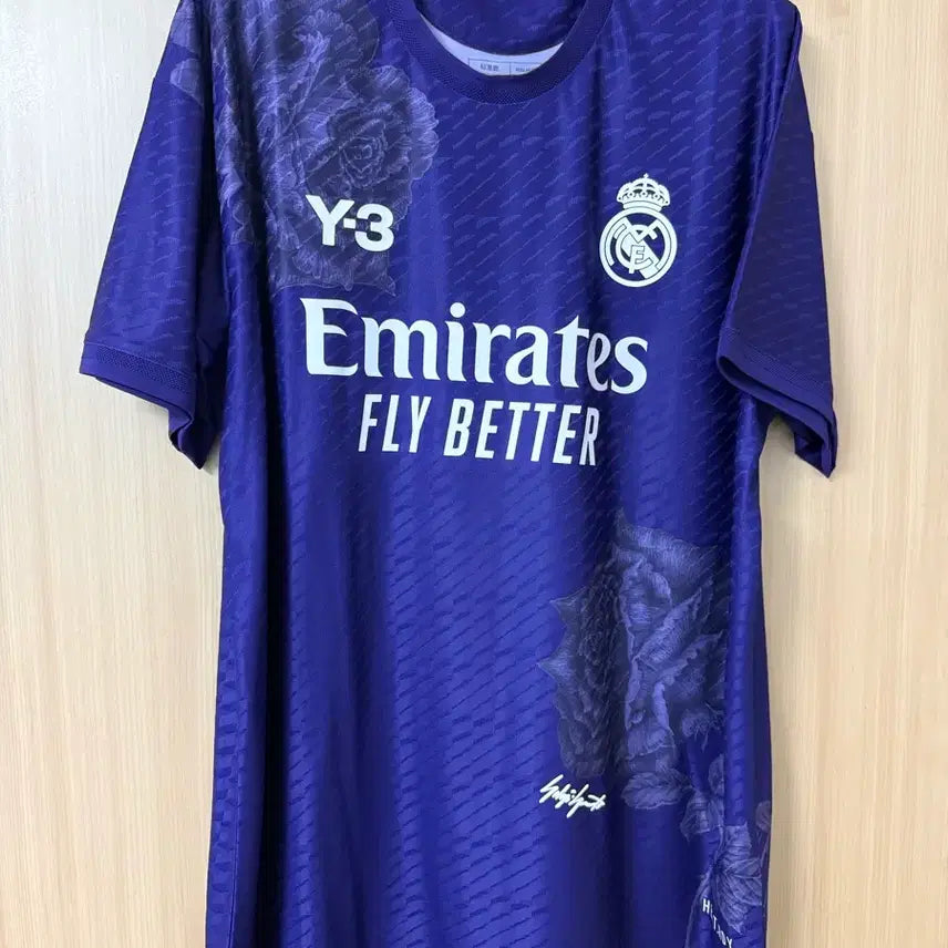 [BUNJANG] Real Madrid x Y-3 Collaboration Purple Jersey / 레알마드리드 Y-3 콜라보 져지 퍼플 유니폼 벨링엄