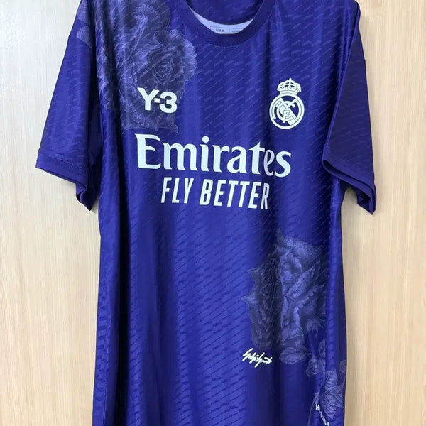 [BUNJANG] Real Madrid x Y-3 Collaboration Purple Jersey / 레알마드리드 Y-3 콜라보 져지 퍼플 유니폼 벨링엄