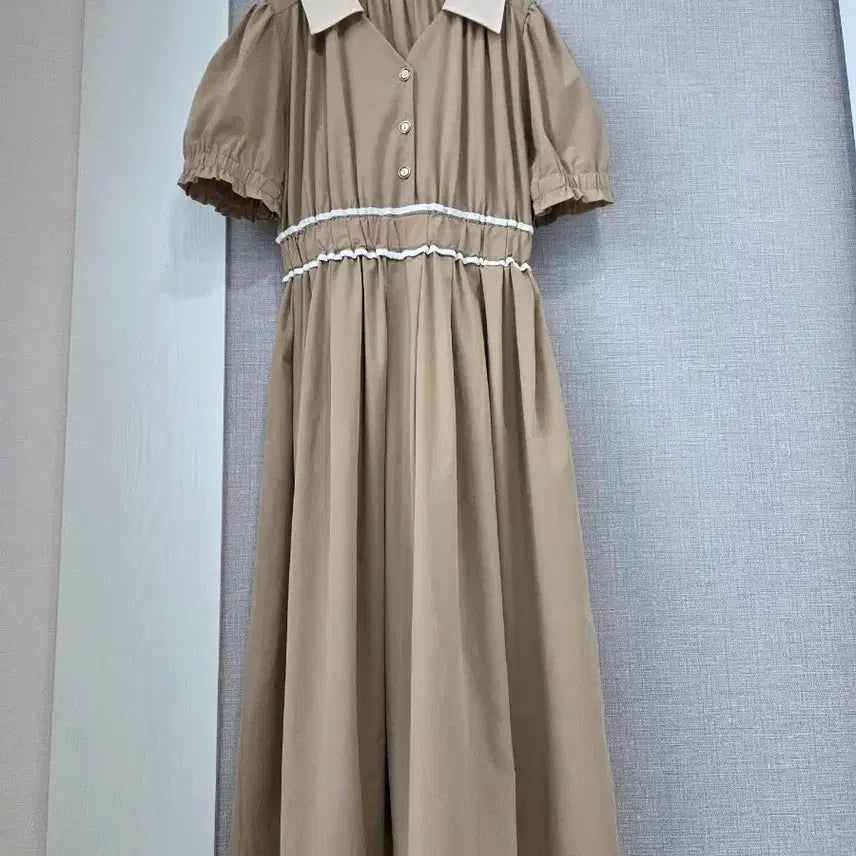 [BUNJANG] DESTIJL Volume Sleeve Long Dress / DESTIJL 바스락 볼륨소매 풍성롱원피스