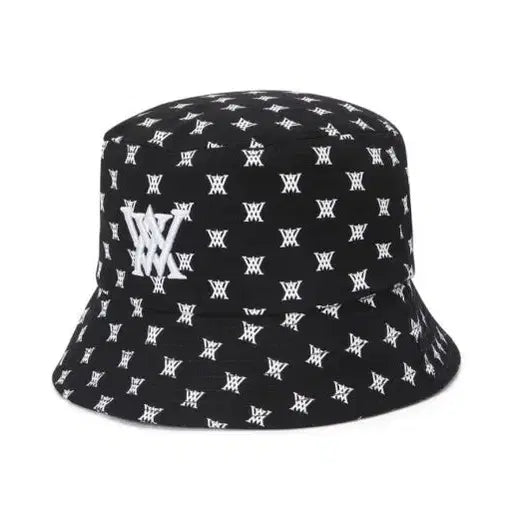 [BUNJANG] Anew Logo Pattern Bucket Hat / 어뉴 로고 패턴 벙거지 정품