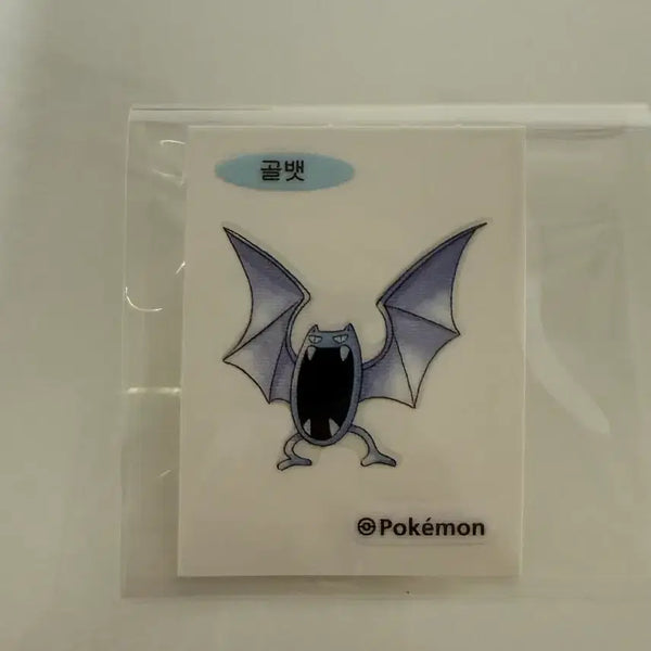 [BUNJANG] Golbat Pokémon Sticker / 골뱃 포켓몬 띠부씰