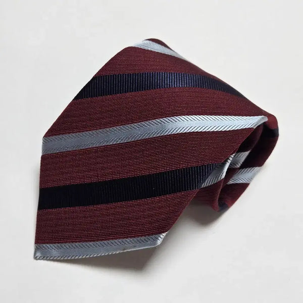 [BUNJANG] Giorgio Armani Silk Stripe Necktie / 조르지오 아르마니 실크 넥타이