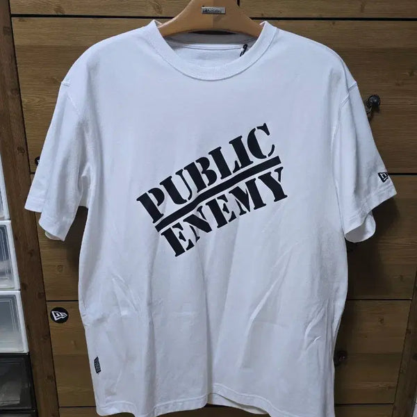 [BUNJANG] New Era x Public Enemy Graphic T-Shirt 2XL / 뉴에라X퍼블릭에너미(2XL)티셔츠