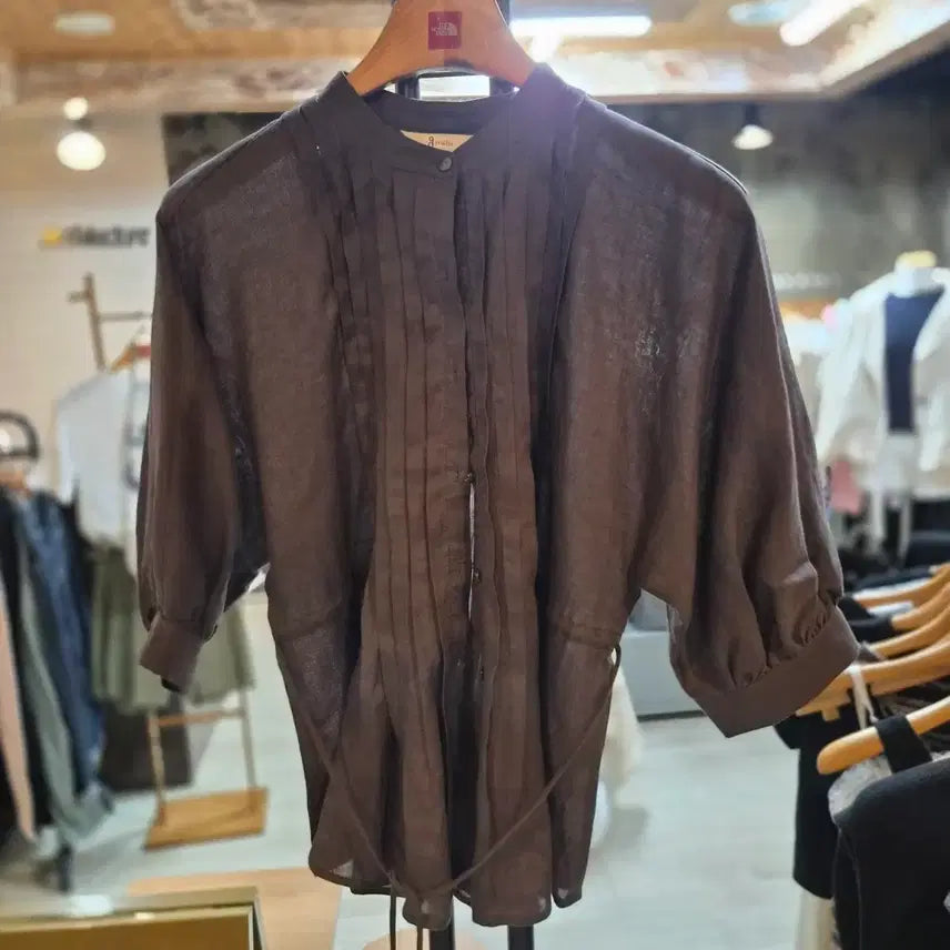 [BUNJANG] Linen Blouse / 린넨 블라우스
