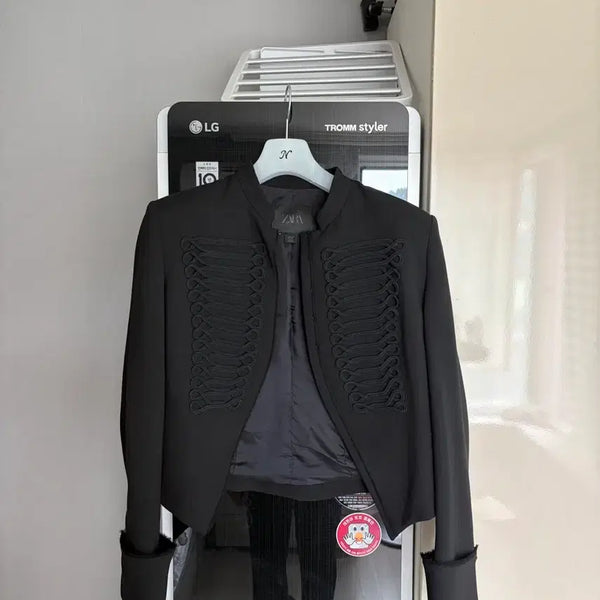 [BUNJANG] Zara Napoleon Cropped Jacket / 자라 나폴레옹 크롭 자켓