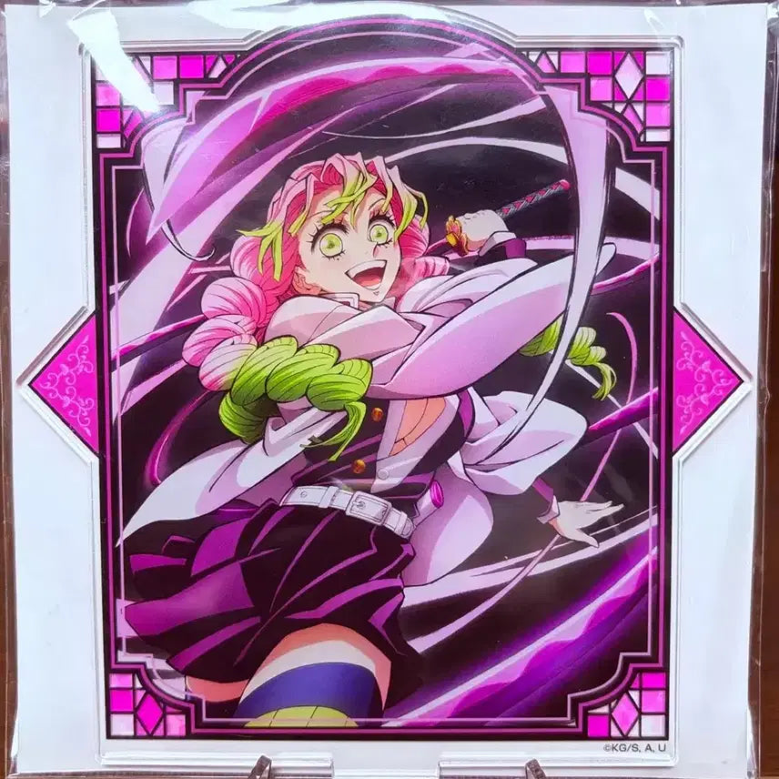 [BUNJANG] Demon Slayer Mitsuri Kanroji Full Focus Mascots Acrylic Stand Limited Edition / (한정판) 귀멸의 칼날 미츠리 전집중전 마스코트 아크릴 스탠드