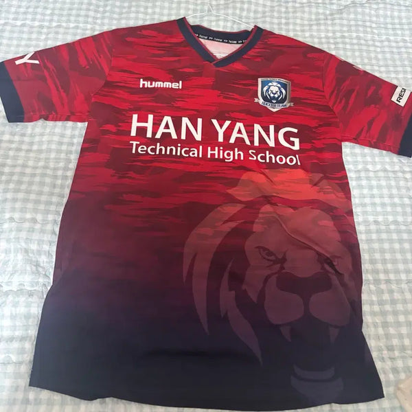 [BUNJANG] Hummel Hanyang Technical High School Football Club Uniform Jersey / 험멜 한양공고 축구부 유니폼
