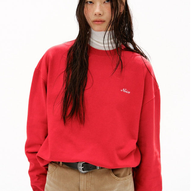 [BUNJANG] Noise Verdi Red Sweatshirt Large / 노이스 베르디 레드 스웻 맨투맨 라지사이즈