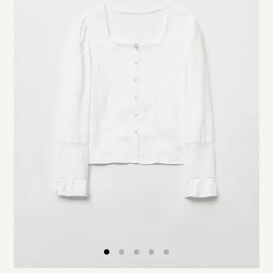 [BUNJANG] GED Mignon Blouse White / GED 미뇽 블라우스 화이트
