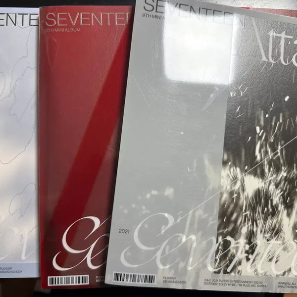 [BUNJANG] SEVENTEEN 9th Mini Album Attacca 3 Version Set / 세븐틴 SEVENTEEN 9집 미니앨범 Attacca 3종 세트
