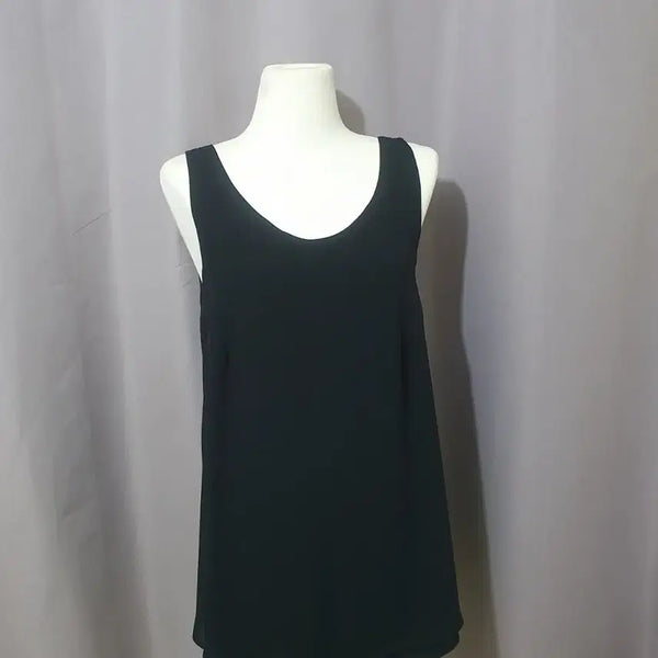 [BUNJANG] Black Sleeveless Blouse / 블랙 민소매 블라우스 나시