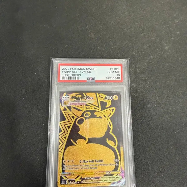 [BUNJANG] Pokemon Card Pikachu VMAX Origin PSA 10 / 포켓몬카드 피카츄 vmax 오리진 psa10