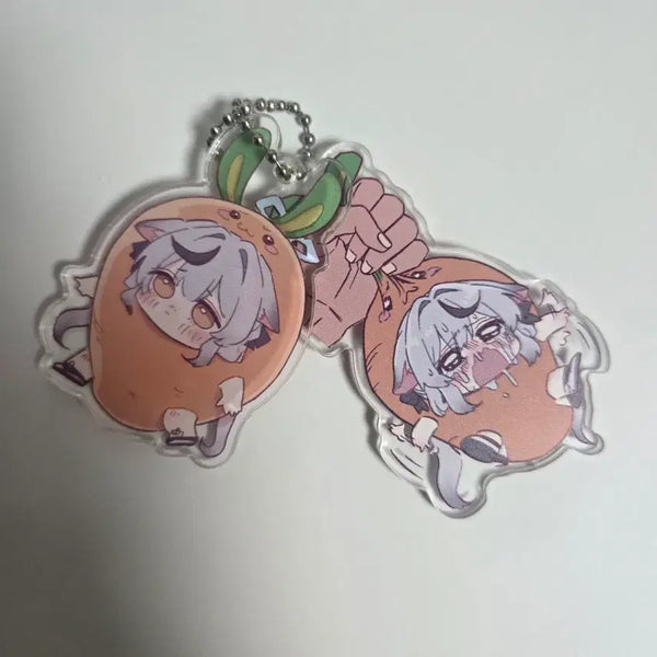 [BUNJANG] Blue Archive Carrot Cocona Keyring / 블루아카이브 당근코코나 키링