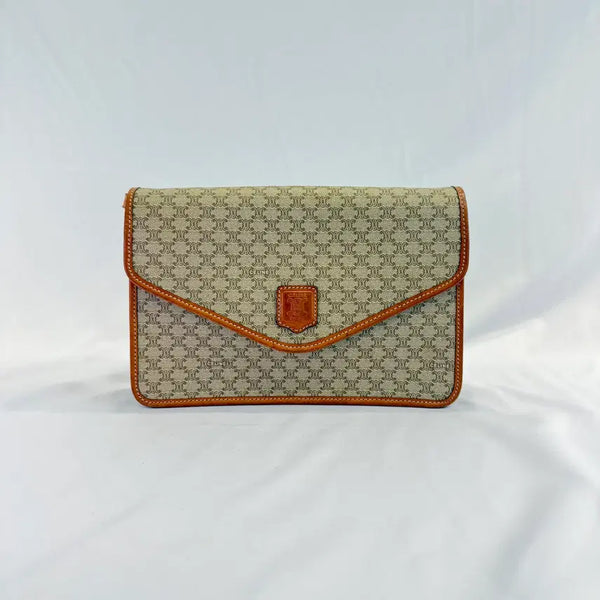 [BUNJANG] Old Celine Macadam Logo Shoulder Bag / 올드 셀린느 celine 마카담 로고 숄더백