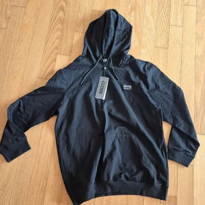 [BUNJANG] Jeep Black Hoodie / 지프  후드티 블랙