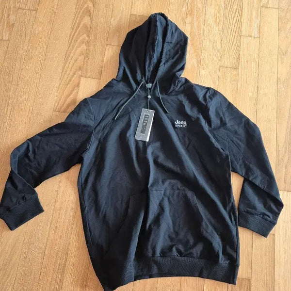 [BUNJANG] Jeep Black Hoodie / 지프  후드티 블랙