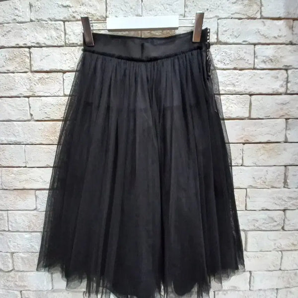 [BUNJANG] Lenibon Sheer Skirt / 레니본 시스루스커트