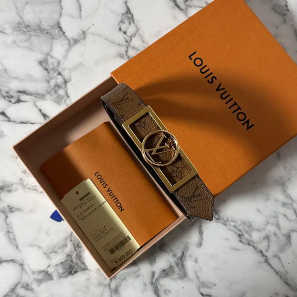 [BUNJANG] Louis Vuitton Dauphine Reversible Belt / [새상품급/80.32] 루이비통 도핀 리버서블 벨트