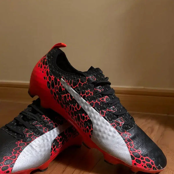 [BUNJANG] Puma Evopower Vigore 1 FG Soccer Cleats / [280] 푸마 에보파워 비고르1 FG 블랙 상태최상