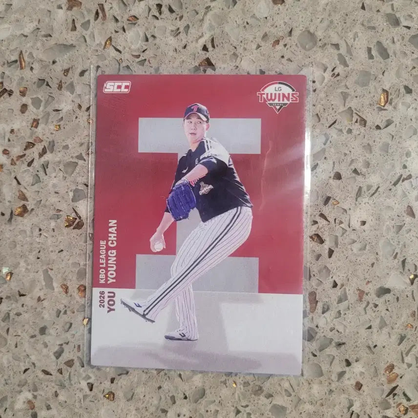 [BUNJANG] KBO 2026 LG Twins Yoo Young-chan Baseball Card / KBO 26LG 알파벳 유영찬 카드