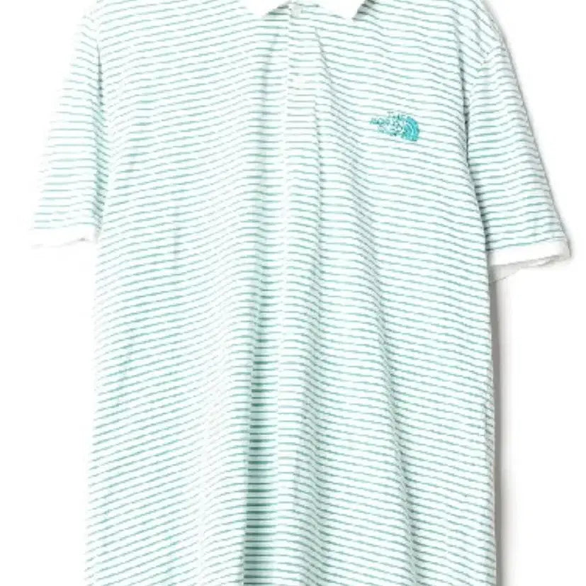 [BUNJANG] The North Face Striped Short Sleeve Polo Shirt XL-XXL / 노스페이스 단가라 반팔 카라티 XL-XXL