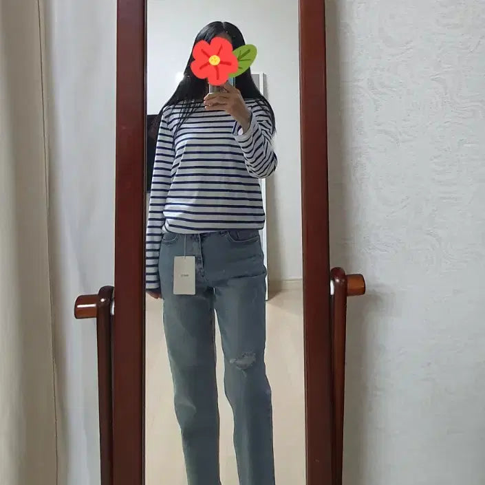 [BUNJANG] Siero Ripped Jeans Size 26 / 시에로 찢어진 청바지 사이즈26
