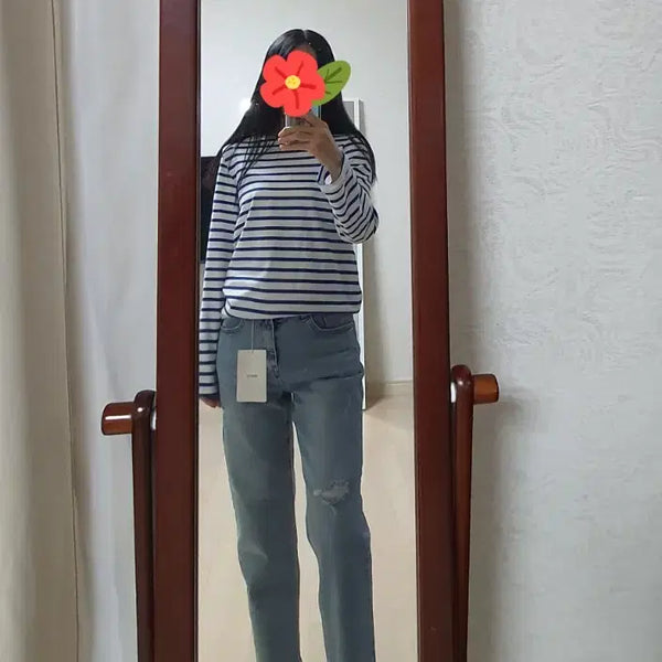 [BUNJANG] Siero Ripped Jeans Size 26 / 시에로 찢어진 청바지 사이즈26