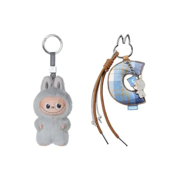 [BUNJANG] POP MART Pin For Love Set (C) Mini Labubu & Initial C Keychain Set / [팝마트] 핀포러브 세트(C)