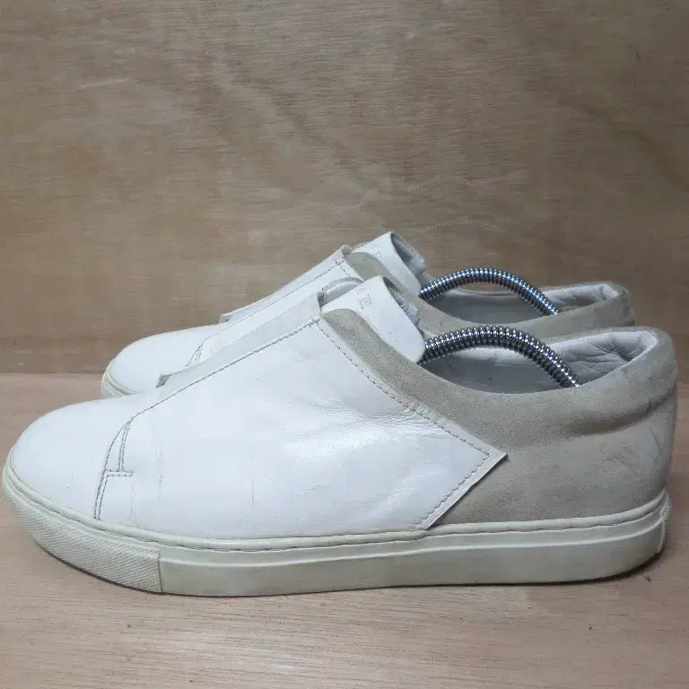 [BUNJANG] Time Homme White Sneakers Slip-on / 후루룩구제2 270 타임옴므 화이트 스니커즈 슬립온 운동화260701