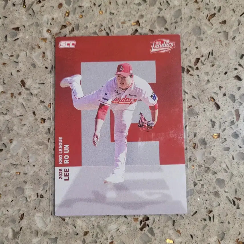 [BUNJANG] KBO 26SSG Lee Ro-woon Alphabet Card / KBO 26SSG 알파벳 이로운 카드