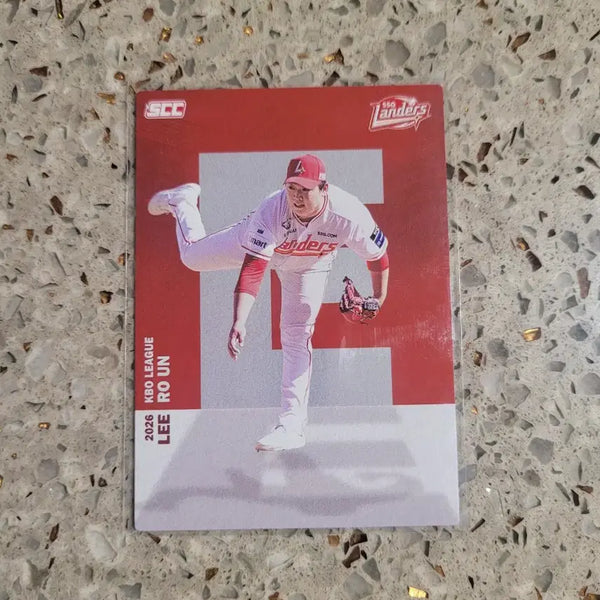 [BUNJANG] KBO 26SSG Lee Ro-woon Alphabet Card / KBO 26SSG 알파벳 이로운 카드