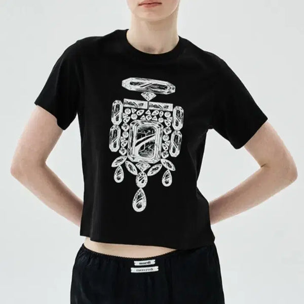 [BUNJANG] Mardi Mercredi Slim Fit T-Shirt / 마르디메크르디 슬림핏 티셔츠
