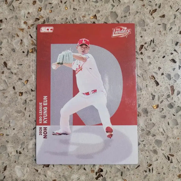 [BUNJANG] KBO 26SSG Noh Kyung-eun Baseball Card / KBO 26SSG 알파벳 노경은 카드