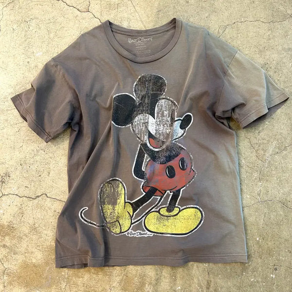 [BUNJANG] American Vintage 90s Sun Faded Mickey Mouse T-Shirt / American Vintage  90s 썬페이딩 미키 티셔츠