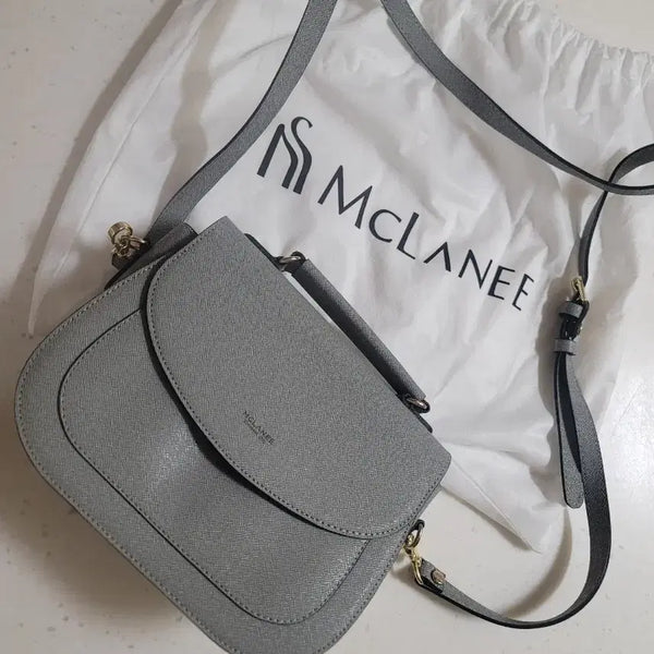 [BUNJANG] Mccllani Gray Tote Bag Crossbody Bag / 맥끌라니 그레이 토트백 크로스백