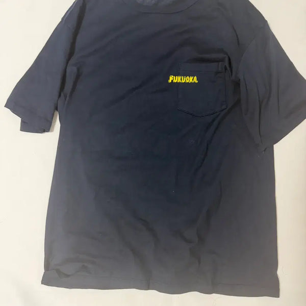 [BUNJANG] nanamica Fukuoka Limited Edition Pocket T-Shirt / 나나미카 후쿠오카 한정판 티셔츠