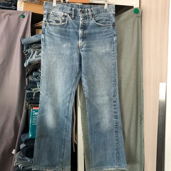 [BUNJANG] Levi's 517 "66 Big E" Made in USA Vintage Jeans (Waist 32) / 70s 리바이스517 USA 66전기 레드탭 허리32 둘레82.5