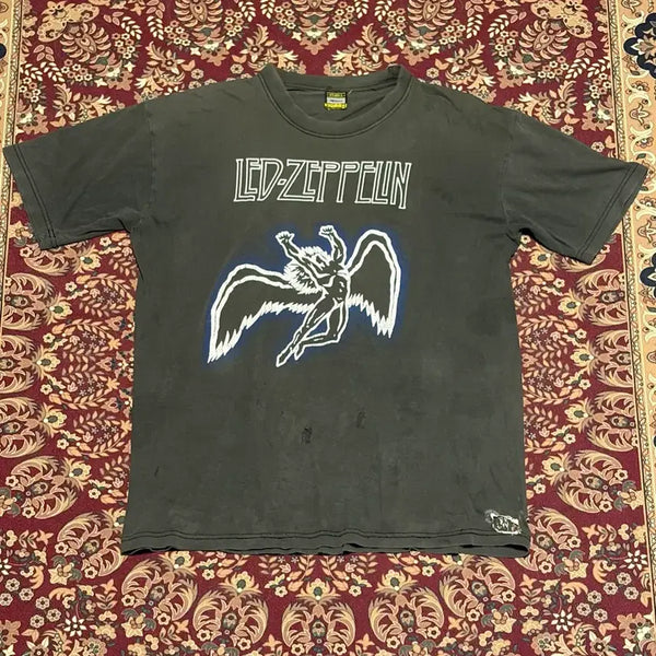 [BUNJANG] 90s Led Zeppelin Icarus Zoso Band T-Shirt (L-XL) / [L-XL] 90s 레드제플린 Icarus Zoso 밴드 티셔츠