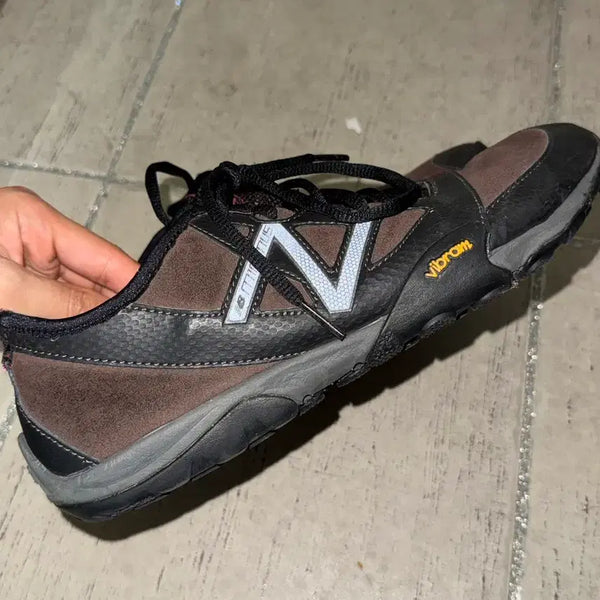 [BUNJANG] New Balance Minimus MT20 Brown Leather Shoes / (270) 뉴발란스 미니머스 MT20 브라운 레더