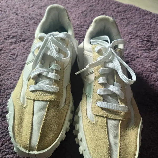 [BUNJANG] New Balance 327 Sneakers Beige/White / 뉴발란스 327 스니커즈 베이지/화이트