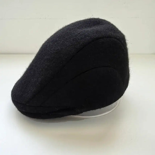 [BUNJANG] Kangol Wool Ivy Cap Black / 캉골 울 아이비캡 블랙