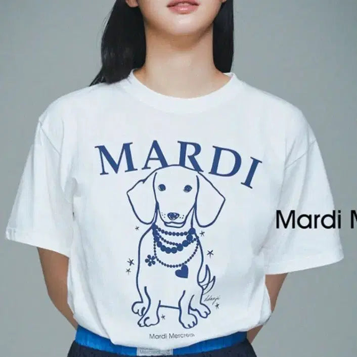 [BUNJANG] Mardi Mercredi Ttanjj T-Shirt / 마르디메크르디 딴지 티셔츠