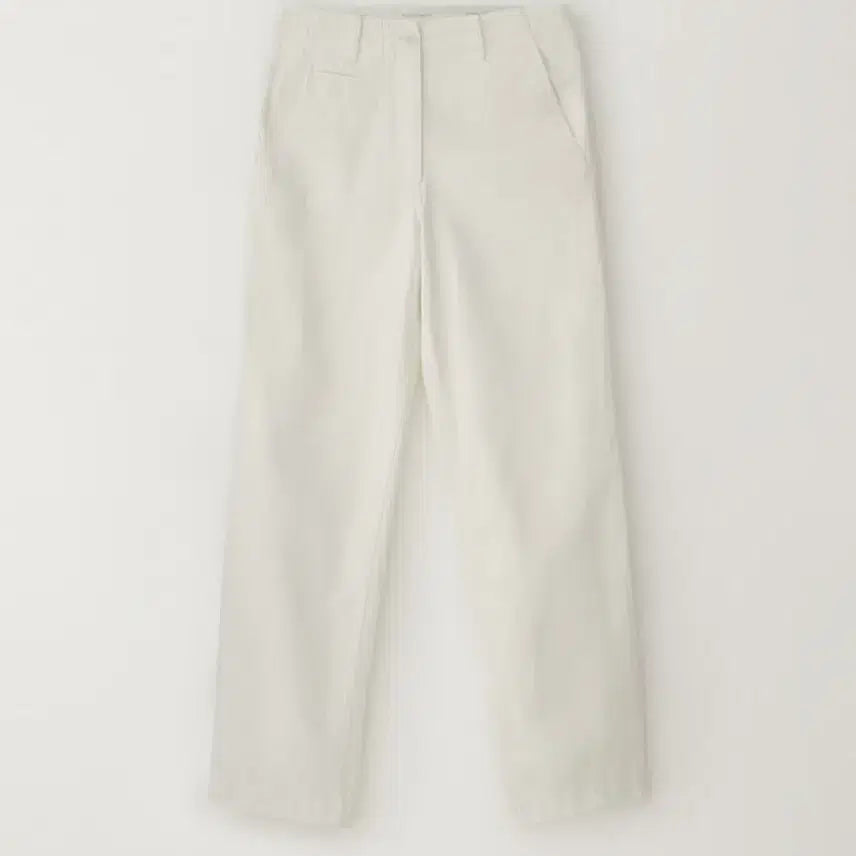 [BUNJANG] Notthingwritten Jeff Chino Pants White / 낫띵리튼 제프 치노 팬츠 화이트