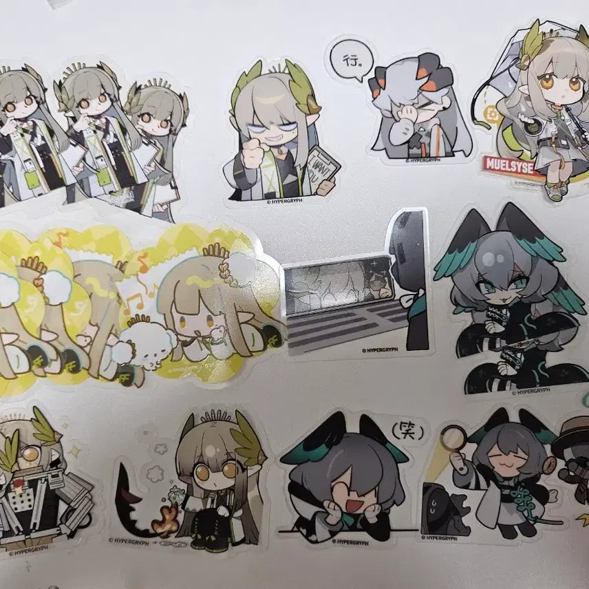 [BUNJANG] Arknights Muelsyse Sticker Set / 명일방주 뮤엘시스 위주 스티커 세트