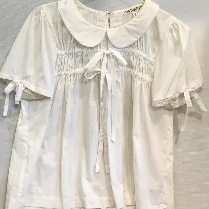 [BUNJANG] Partimento White Blouse / 파르티멘토 화이트 블라우스