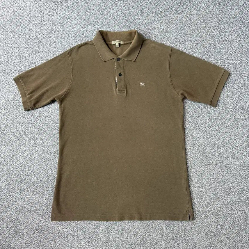 [BUNJANG] Burberry Short Sleeve Polo Shirt - Size S / 버버리 반팔 카라티 S