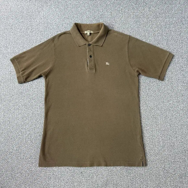 [BUNJANG] Burberry Short Sleeve Polo Shirt - Size S / 버버리 반팔 카라티 S