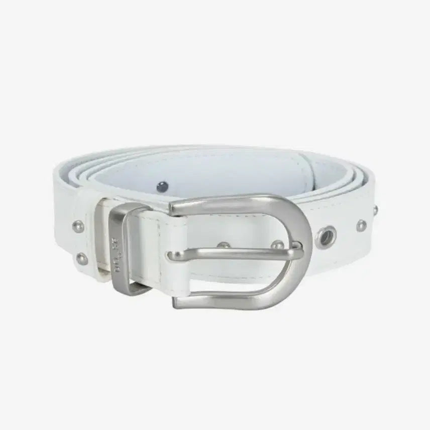 [BUNJANG] AZON TWINS EYELET BELT White / (새상품) 애즈온 TWINS EYELET BELT / 아일렛 벨트 화이트