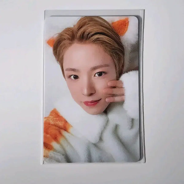 [BUNJANG] NCT WISH Melon Musicwave Furry Photocard Yushi / 엔시티위시 멜론 뮤직웨이브 동물포카 퍼리포카 유우시